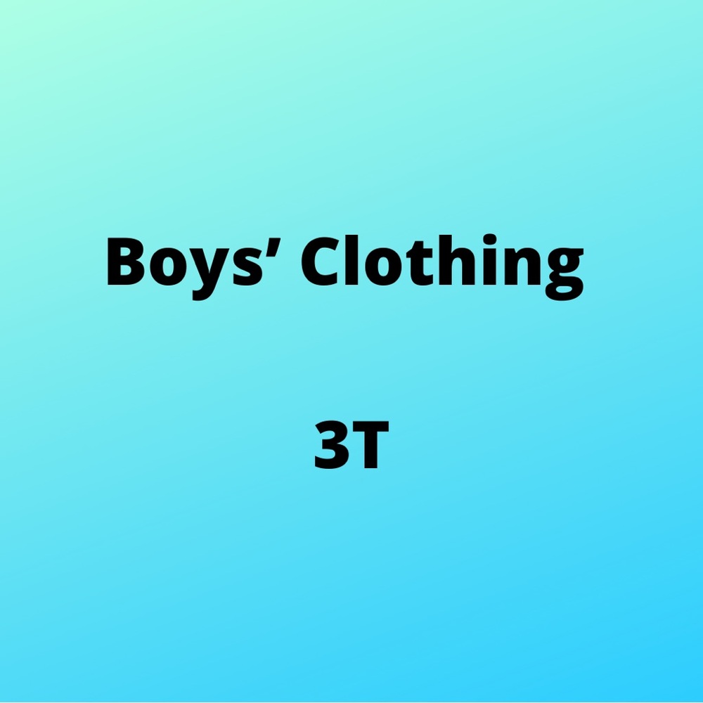 Boy’s Clothing